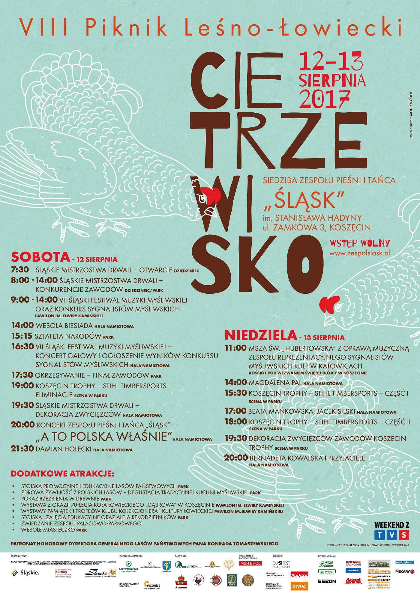 VII Śląski Festiwal Muzyki Myśliwskiej - Koszęcin 2017 (Cietrzewisko 2017)